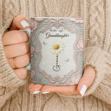 Load image into Gallery viewer, Personalized Flower Coffee Mug Gift for Granddaughter