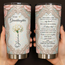 Load image into Gallery viewer, Personalized 20oz Stainless Steel Tumbler Custom Gift for Granddaughter