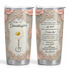 Load image into Gallery viewer, Personalized 20oz Stainless Steel Tumbler Custom Gift for Granddaughter