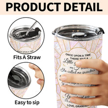 Load image into Gallery viewer, Personalized 20oz Stainless Steel Tumbler for Granddaughter Gift