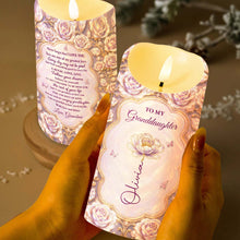Load image into Gallery viewer, Personalized LED Candle Custom Name Gift for Granddaughter