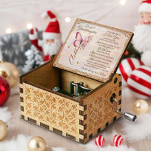 Load image into Gallery viewer, Personalized Music Box for Granddaughter with Butterfly Flowers Tune Gift for Birthday