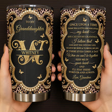 Load image into Gallery viewer, Personalized 20oz Stainless Steel Tumbler Custom Name Gift for Granddaughter