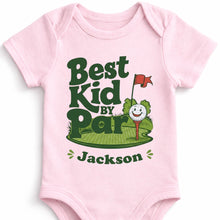 Load image into Gallery viewer, Personalized Custom Baby Onesie Best Kid By Par Gift for Golf Lovers