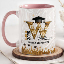 Load image into Gallery viewer, Personalized Graduation Mug Custom Name Class Of 2024 Gift
