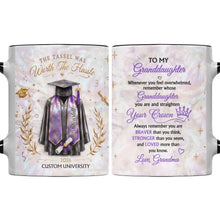 Load image into Gallery viewer, Personalized Graduation Accent Mug Custom Name Gift for Graduate