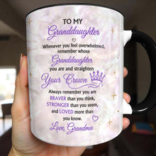 Load image into Gallery viewer, Personalized Graduation Accent Mug Custom Name Gift for Graduate