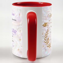 Load image into Gallery viewer, Personalized Graduation Accent Mug Custom Name Gift for Graduate