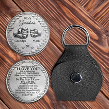 Load image into Gallery viewer, Personalized Custom Pocket Hug for Grandson with Message