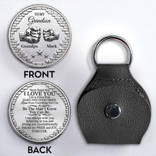 Load image into Gallery viewer, Personalized Custom Pocket Hug for Grandson with Message