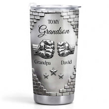 Load image into Gallery viewer, Personalized 20oz Stainless Steel Tumbler for Grandson Gift