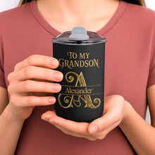 Load image into Gallery viewer, Personalized 10oz Tumbler Custom Name Gift for Grandson