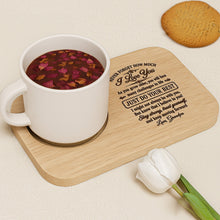 Load image into Gallery viewer, Personalized Engraved Serving Board with Cup Holder for Grandson