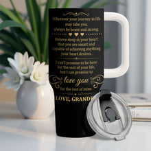 Load image into Gallery viewer, Personalized 40oz Tumbler Custom Name Gift for Grandson