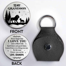 Load image into Gallery viewer, Personalized Pocket Hug Custom Message for Grandson Gift