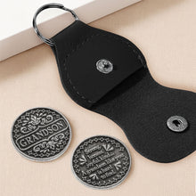 Load image into Gallery viewer, Personalized Pocket Hug Token Custom Message Gift for Grandson
