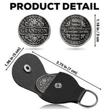 Load image into Gallery viewer, Personalized Pocket Hug Token Custom Message Gift for Grandson