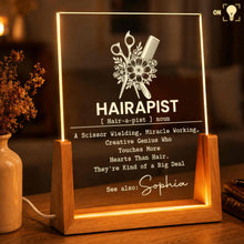 Load image into Gallery viewer, Personalized Acrylic Night Light Custom Name Gift for Stylist