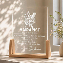 Load image into Gallery viewer, Personalized Acrylic Night Light Custom Name Gift for Stylist