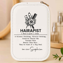 Load image into Gallery viewer, Personalized Jewelry Box with LED Mirror for Hair Stylist Gift