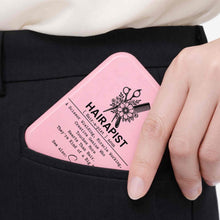 Load image into Gallery viewer, Personalized LED Pocket Mirror Custom Name for Hairstylists