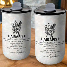 Load image into Gallery viewer, Personalized Floral 10oz Tumbler Custom Hair Stylist Gift