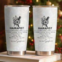 Load image into Gallery viewer, Personalized 20oz Stainless Steel Tumbler Custom Gift for Hairstylist