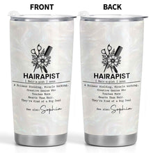 Load image into Gallery viewer, Personalized 20oz Stainless Steel Tumbler Custom Gift for Hairstylist