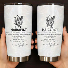 Load image into Gallery viewer, Personalized 20oz Stainless Steel Tumbler Custom Gift for Hairstylist
