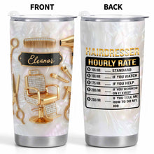 Load image into Gallery viewer, Personalized 20oz Tumbler Gift for Hairdresser Custom Name