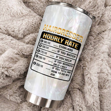 Load image into Gallery viewer, Personalized 20oz Tumbler Gift for Hairdresser Custom Name