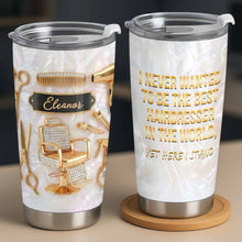 Load image into Gallery viewer, Personalized 20oz Tumbler Custom Hairdresser Gift Idea