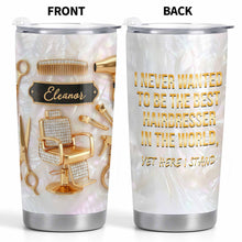 Load image into Gallery viewer, Personalized 20oz Tumbler Custom Hairdresser Gift Idea