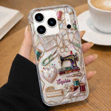 Load image into Gallery viewer, Personalized Clear Phone Case Custom Name Gift for Mom