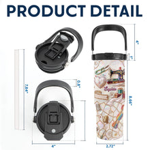 Load image into Gallery viewer, Personalized 30oz Stainless Steel Tumbler for Crafters Gift Idea
