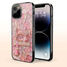 Load image into Gallery viewer, Personalized Clear Phone Case with Name for Sewing Lovers