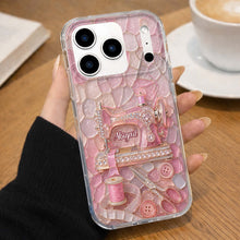 Load image into Gallery viewer, Personalized Clear Phone Case with Name for Sewing Lovers