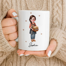 Load image into Gallery viewer, Personalized Creative Sewing Girl Coffee Mug Custom Gift for Her