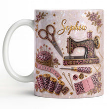 Load image into Gallery viewer, Personalized Leopard Print Coffee Mug Custom Name Gift for Mom