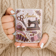 Load image into Gallery viewer, Personalized Leopard Print Coffee Mug Custom Name Gift for Mom