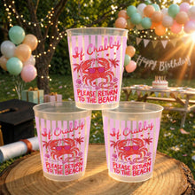 Load image into Gallery viewer, Personalized Frosted Cups Custom Name Beach Lover Gift