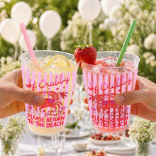 Load image into Gallery viewer, Personalized Frosted Cups Custom Name Beach Lover Gift