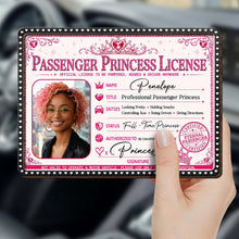 Load image into Gallery viewer, Personalized Car Visor Clip Custom Photo Crown Gift for Her