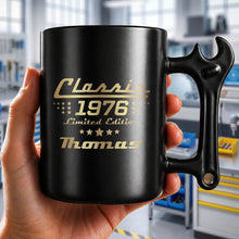 Load image into Gallery viewer, Personalized Wrench Handle Coffee Mug Custom Gift for Dad