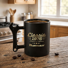 Load image into Gallery viewer, Personalized Wrench Handle Coffee Mug Custom Gift for Dad