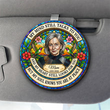 Load image into Gallery viewer, Personalized Memorial Car Visor Clip Custom Hummingbird Gift for Family