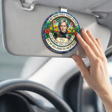Load image into Gallery viewer, Personalized Memorial Car Visor Clip Custom Hummingbird Gift for Family