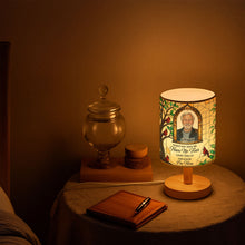 Load image into Gallery viewer, Personalized Memorial Fabric Lamp Custom Photo Gift for Family