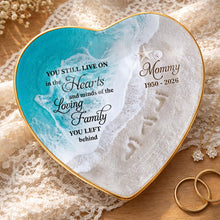 Load image into Gallery viewer, Personalized Heart-Shaped Jewelry Dish Custom Name Gift for Family