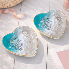 Load image into Gallery viewer, Personalized Heart-Shaped Jewelry Dish Custom Name Gift for Family